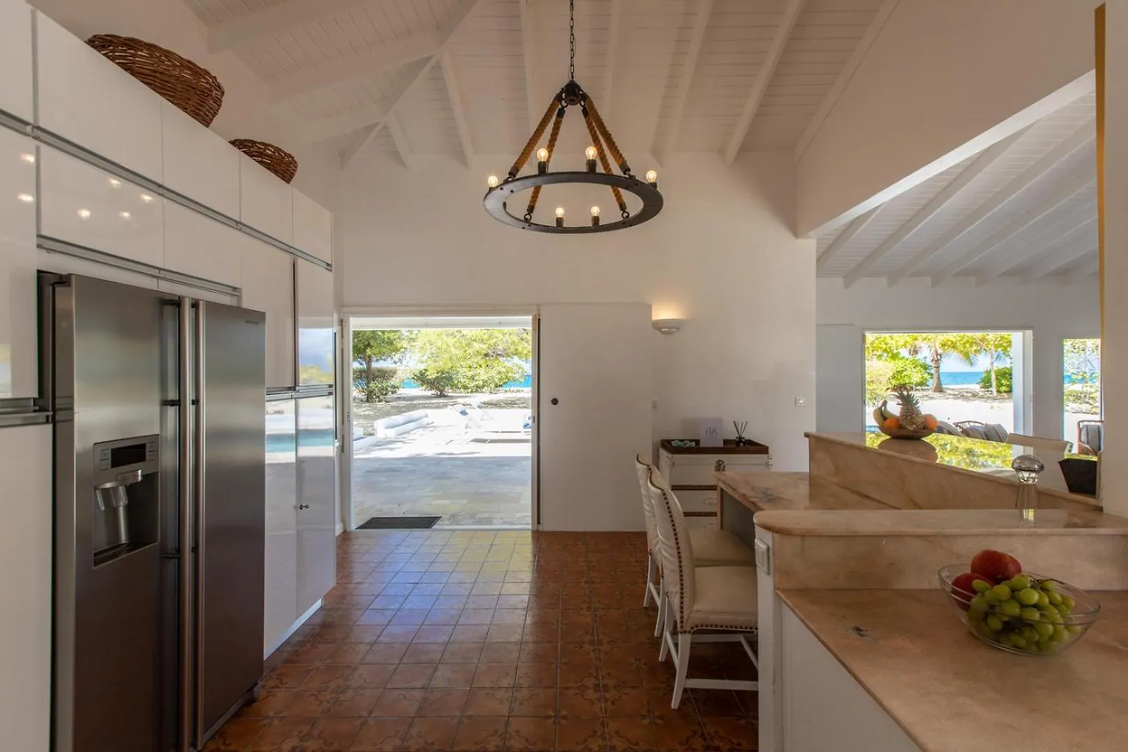 Blue Horizon Beach Bungalow Baie Longue سان مارتن