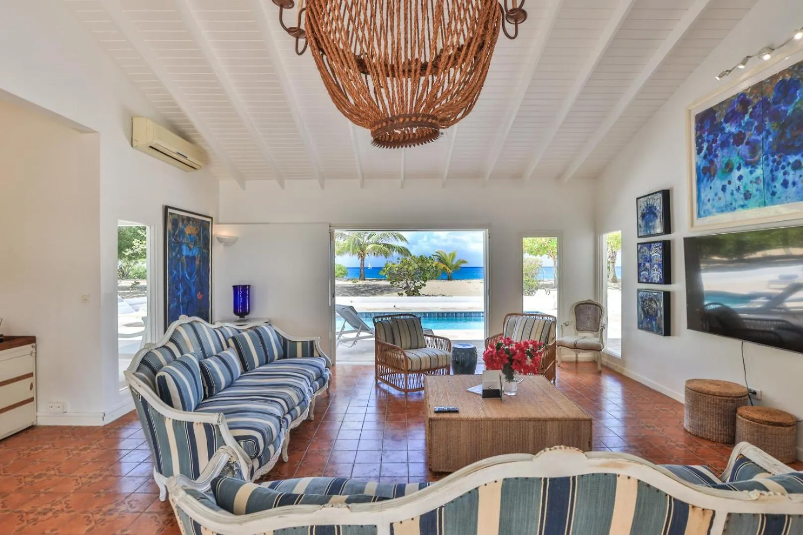 Blue Horizon Beach Bungalow Baie Longue بيت للعطل